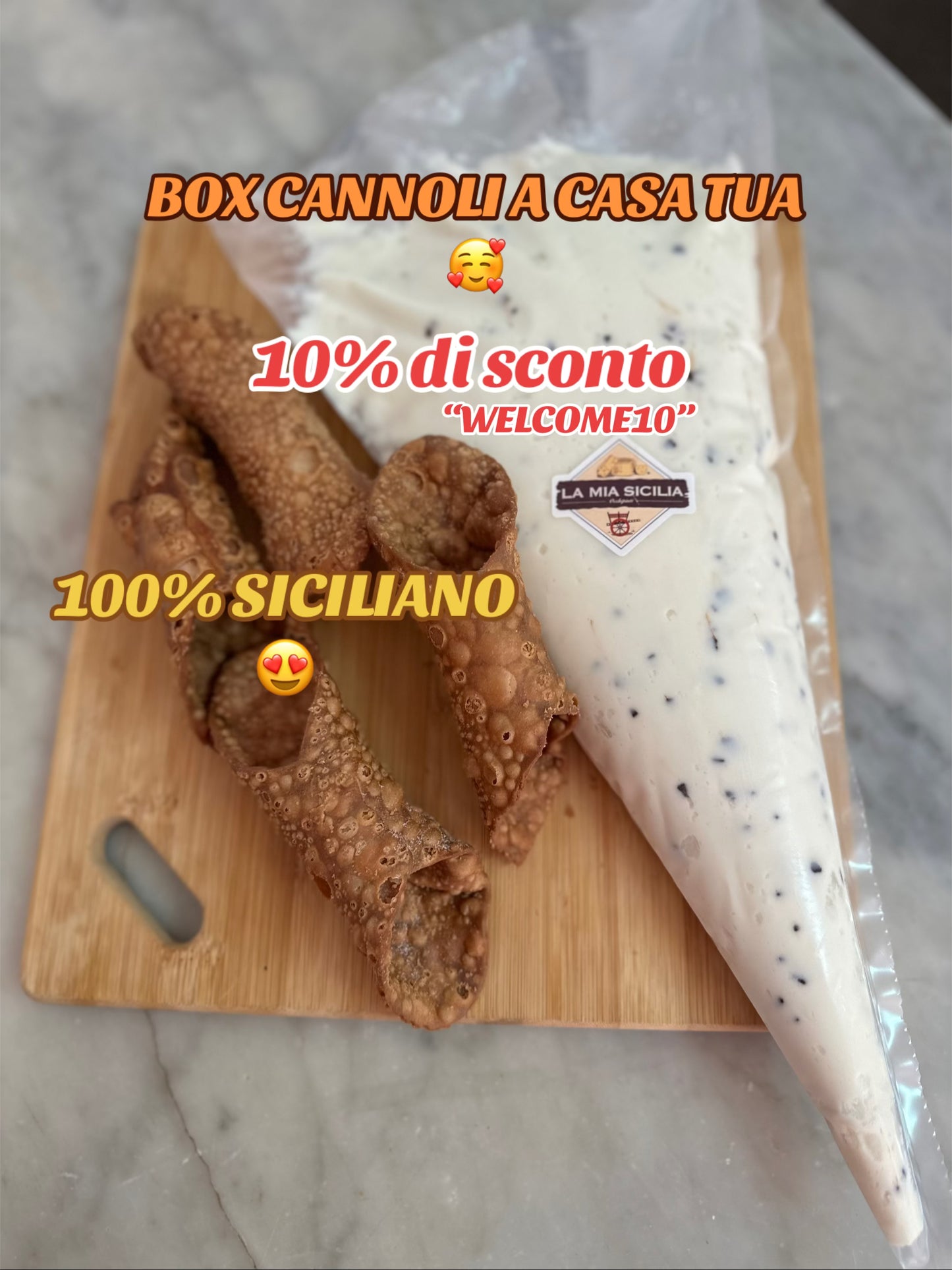 Kit Cannolo Siciliani con Ricotta di Pecora