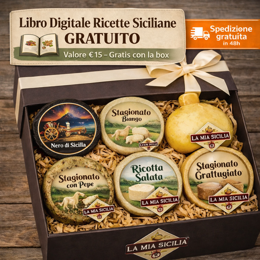 Mistery Box Siciliana + Libro Ricette Siciliane