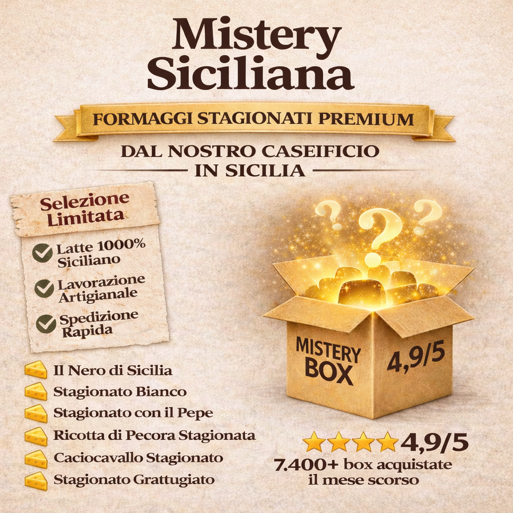 Mistery Box Siciliana + Libro Ricette Siciliane