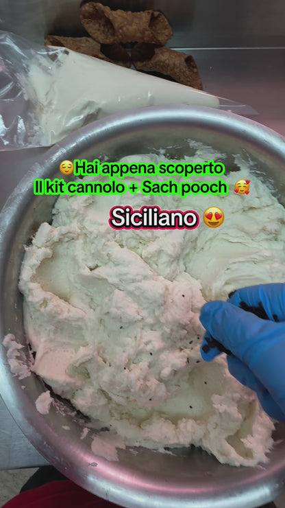 Kit Cannolo Siciliani con Ricotta di Pecora